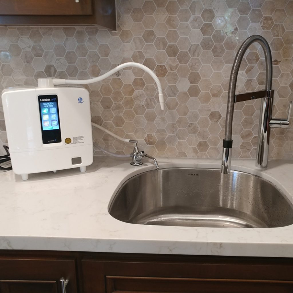 chrome plated ionizer faucet 1