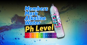 Members Mark Water PH Level