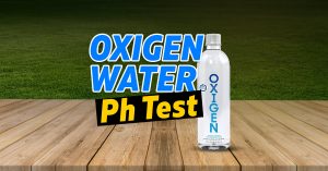 Oxigen water ph test