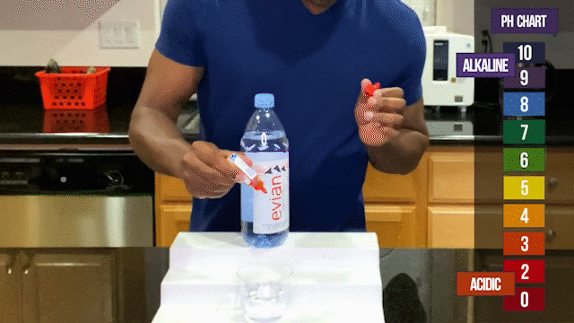 Evian Water Ph Test Evian Water Ph Test