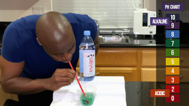 Evian Water Ph Test Evian Water Ph Test